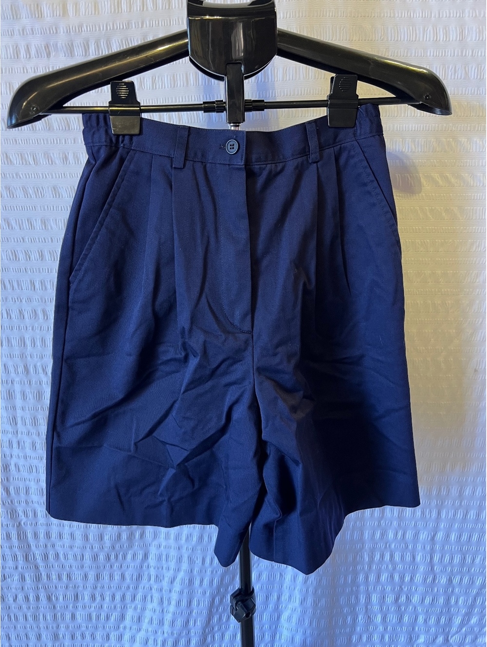 Pendleton Women’s Size 6 Navy Utility Shorts 8” Inseam Made in USA